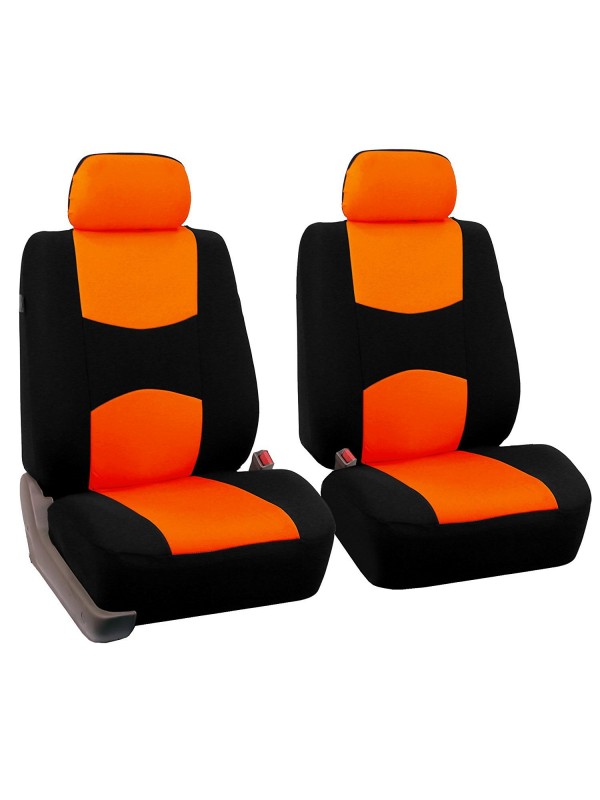 Car Front Seat Cover Orange