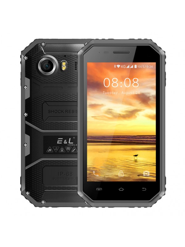 EL W6 4G Smartphone - Black