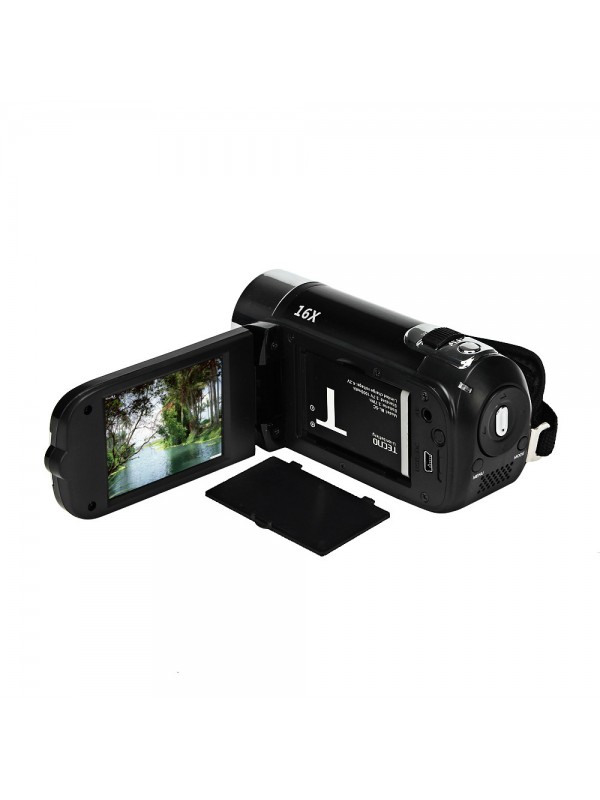 HD 1080P Camcorder Black UK PLUG