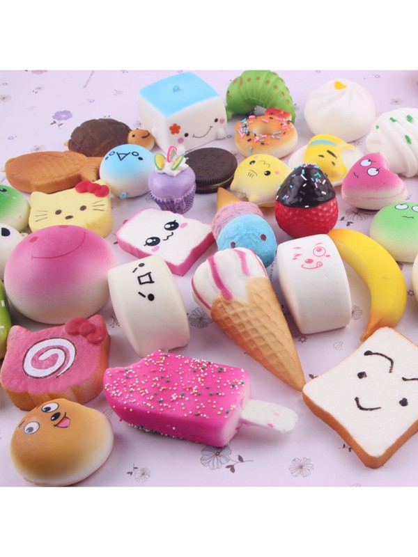 Random Kawaii Mini Soft Squishy Foods