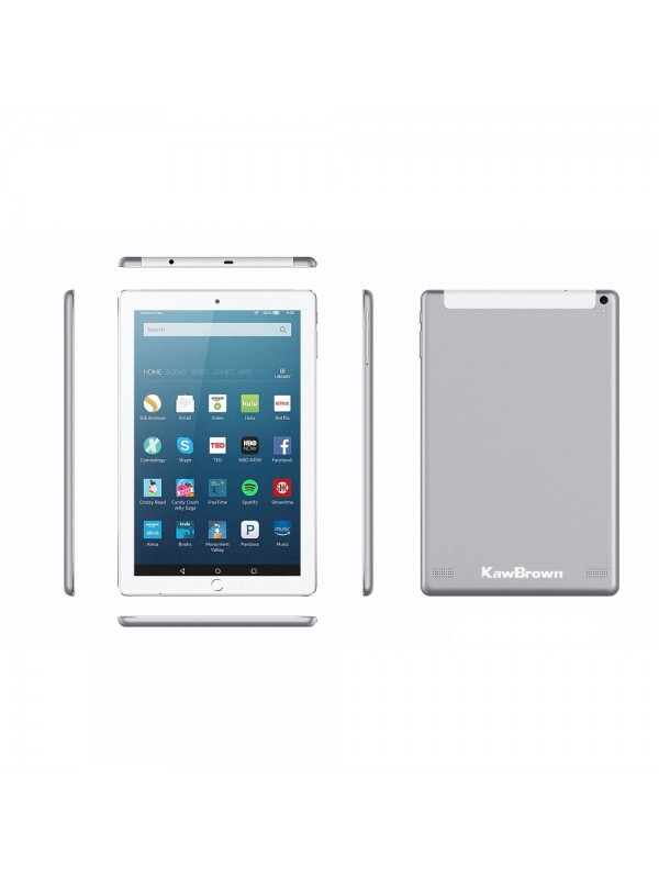 Kawbrown 10 Inch Tablet 1RAM 16GB Silver