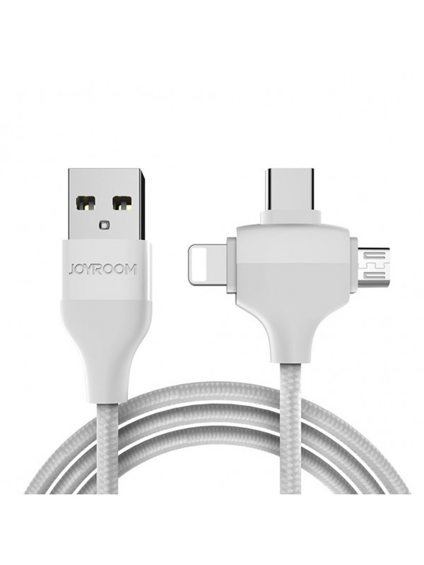 Joyroom L317 3 in 1 USB Cable - White