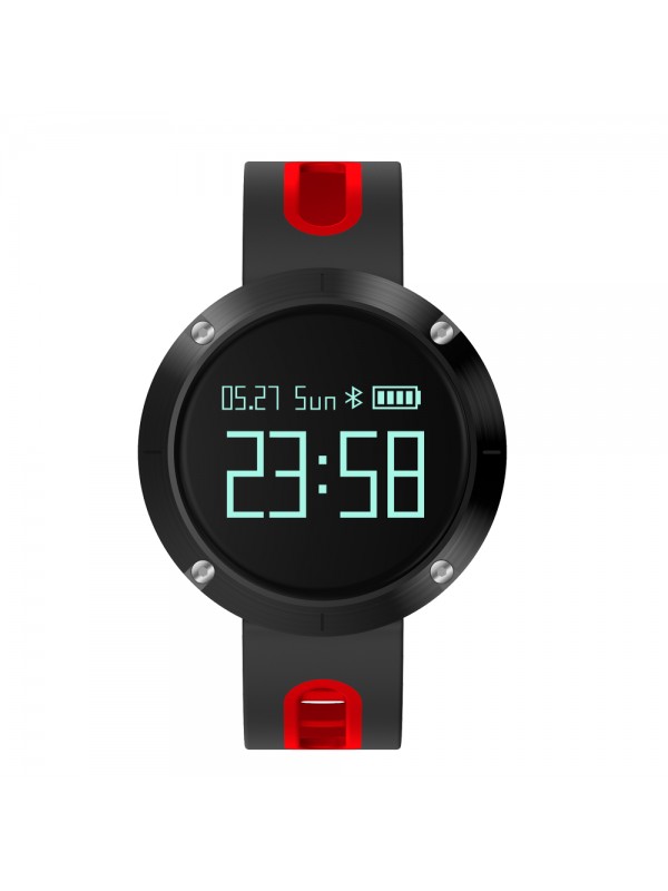 DOMINO DM58 Smartwatch  (Red)