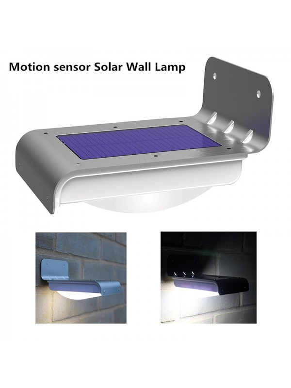 Solar Power Sensor Outdoor  Wall Light