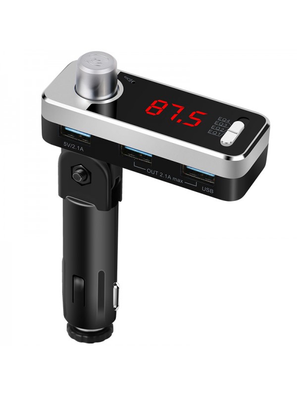 Car Charger FM Transmitter Music Player