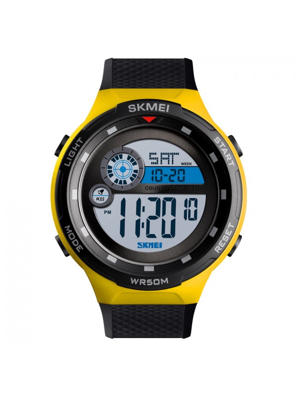 SKMEI 1465 Men Luxury Sport Watch Yellow
