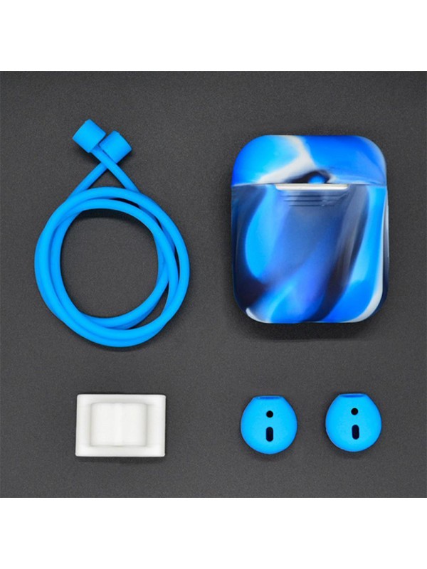 5 in 1 Silicone Cover Case Earphone Set