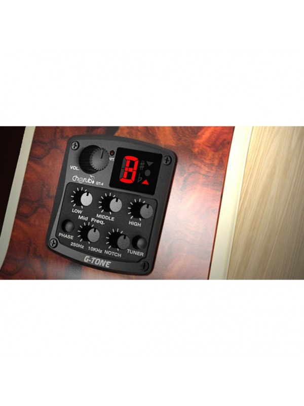 3-Band EQ Equalizer with Chromatic Tuner
