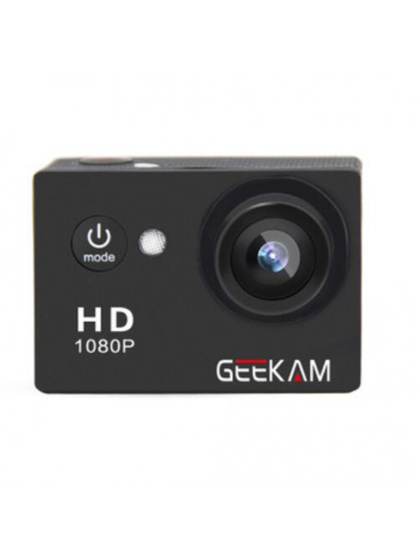 GEEKAM A9 HD 1080P Waterproof Camera Black