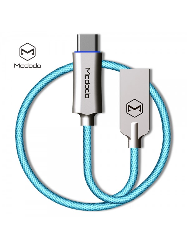 MCDODO Knight Series 1.5M Type-C Cable Blue