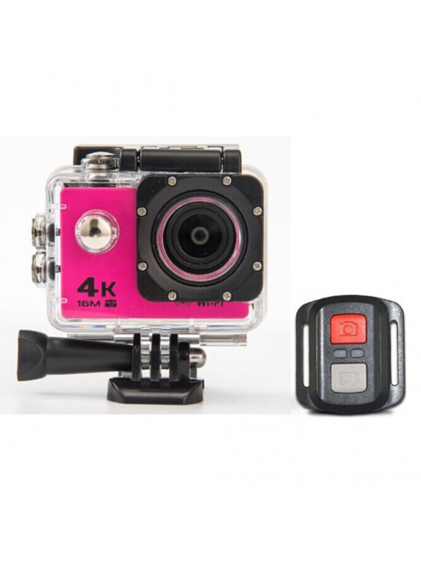 HD 4K WIFI Action Camera Pink