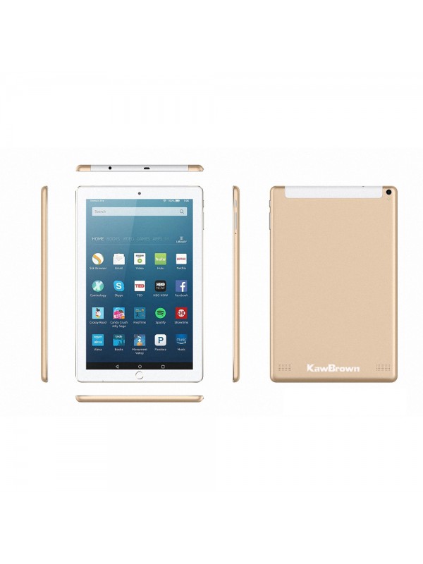 Kawbrown 10 Inch Tablet 1RAM 16GB Gold
