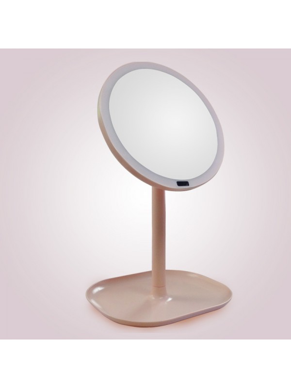 30LEDs Mirror Magnifier 5X Pink