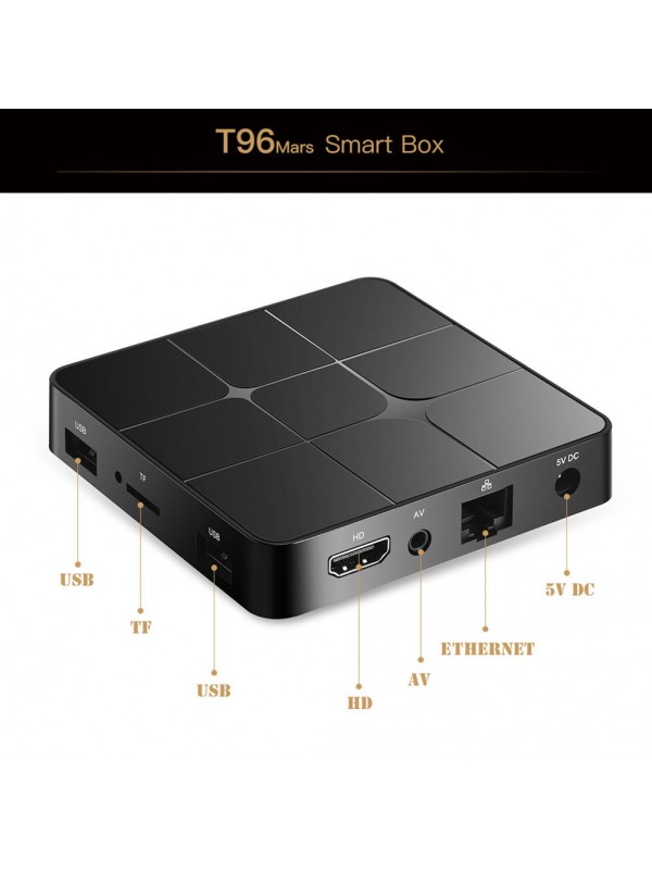 T96 mars Smart Android TV Box EU Plug