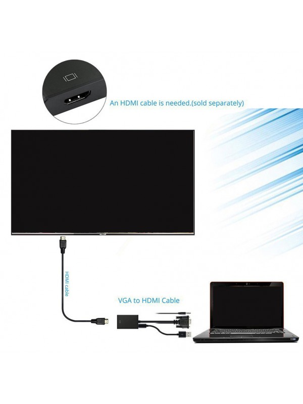 AV HDTV Video Cable Converter Adapter