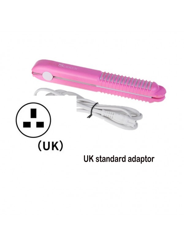 SURKER SK105 Hair Curler - Pink UK plug