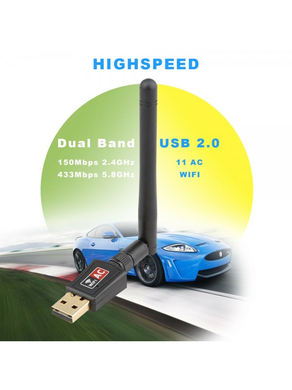 600Mbps Wireless USB Wifi Network Adapter