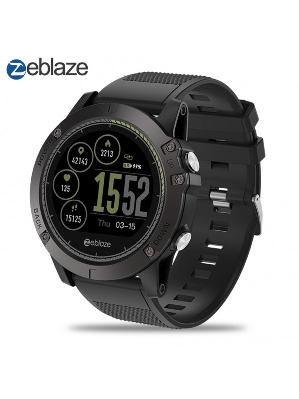 Zeblaze VIBE3 HR IP67 Smartwatch - Black