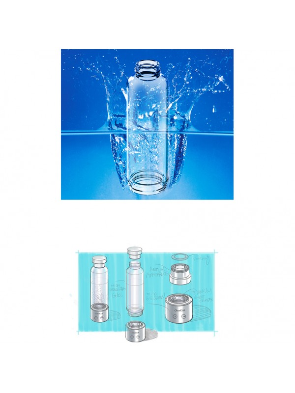480ML Hydrogen-Rich Water Generator Bottle