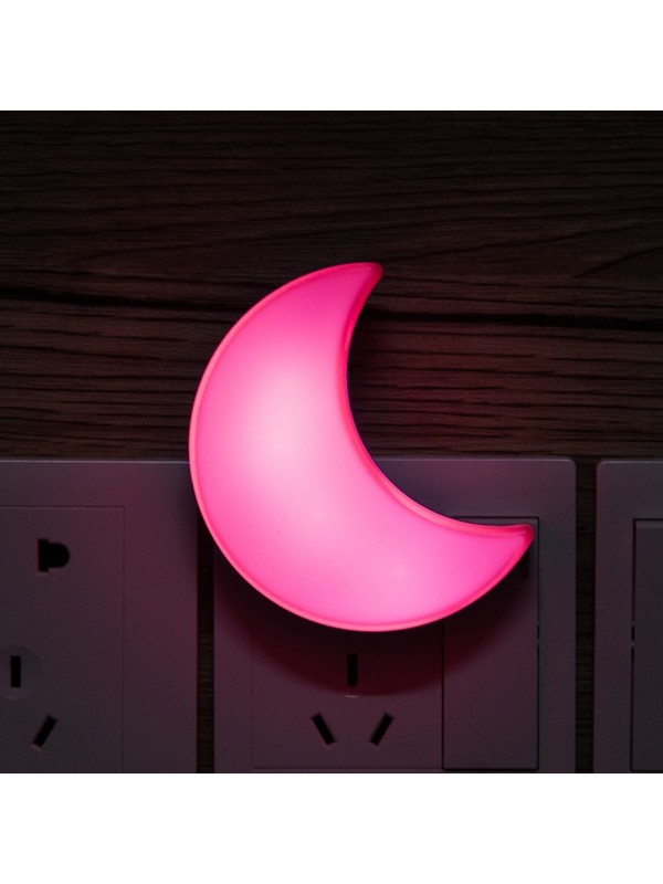LED Sleeping Night Light - US Plug (Pink)