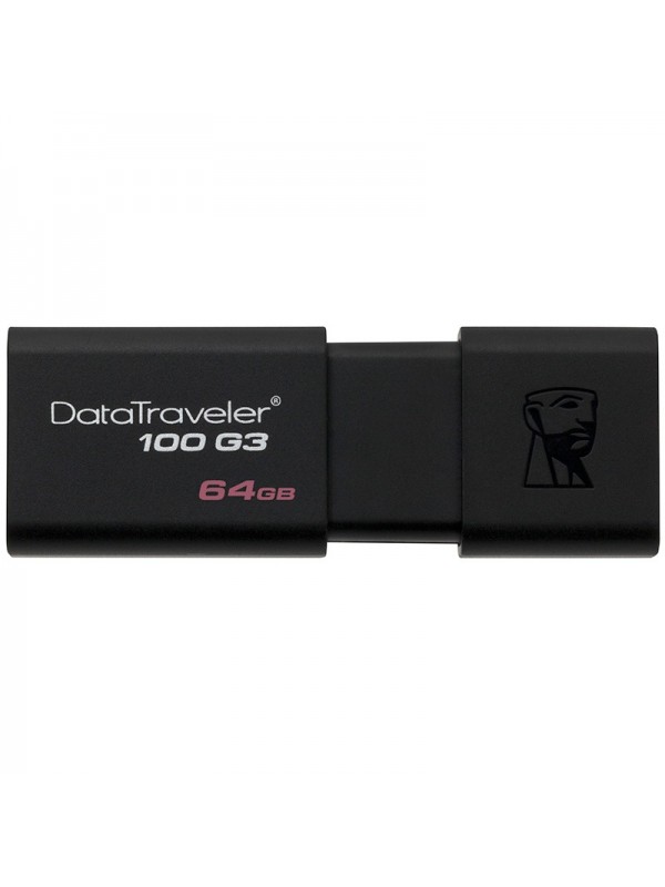 Kingston DT100G3 Black Flash Drive 64GB