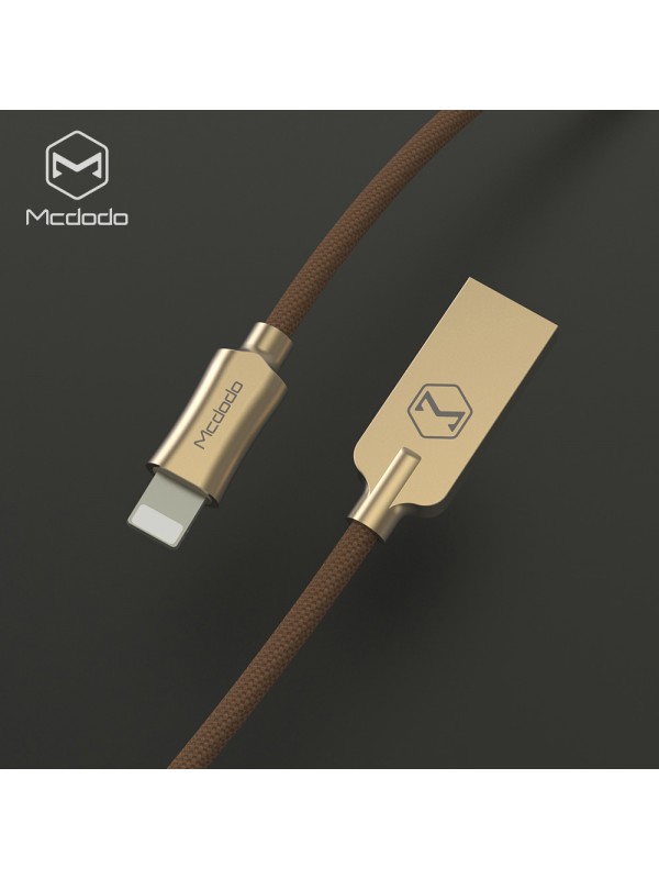 Knight Series Lightning Cable, Gold