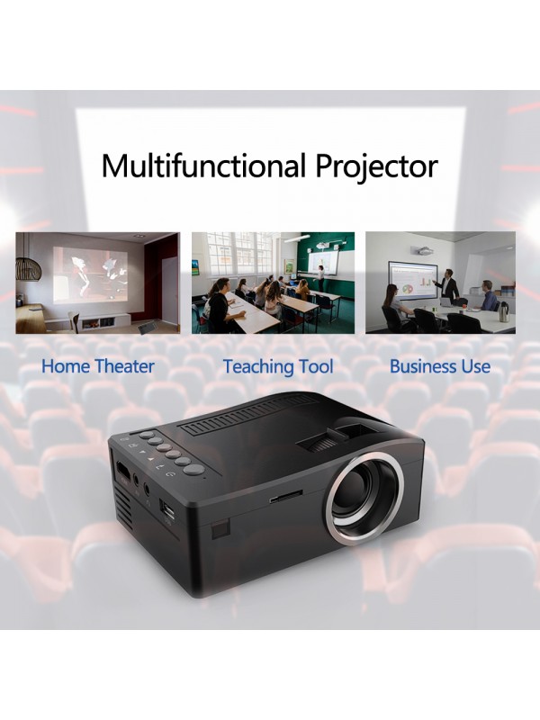 HD 1080P TFT LCD Home Mini Projector