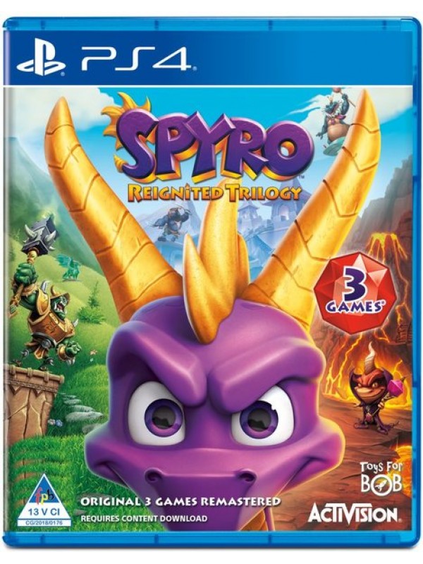 PlayStation 4 Game Spyro Reignited Trilogy