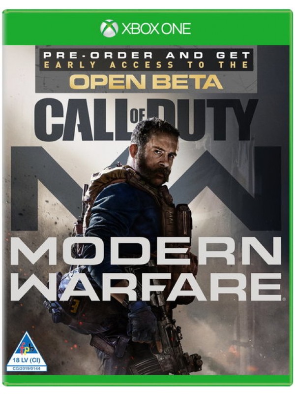 Xbox One Game Call of Duty Modern Warfare
