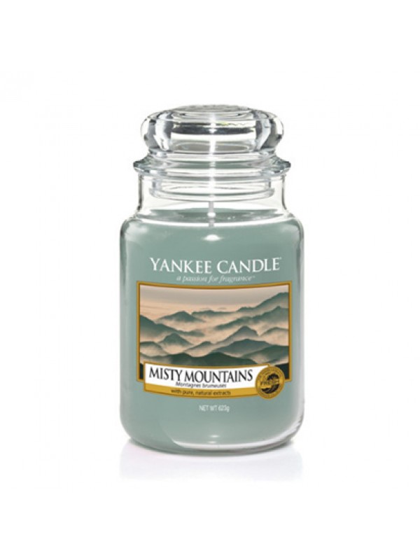 Yankee Candle Misty Mountain Large Jar Retail Box