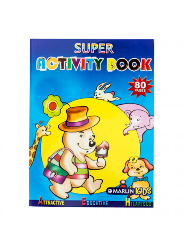 Marlin Kids Super Activity Books 80 Page