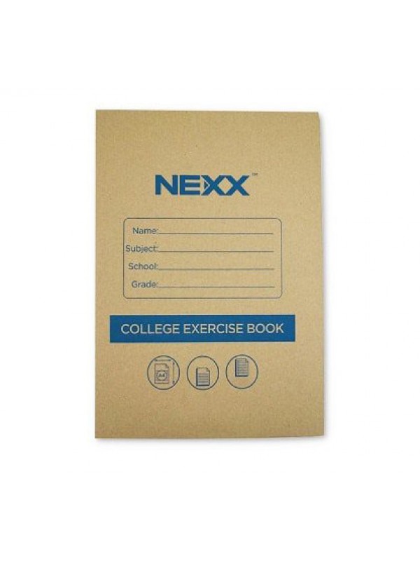 Nexx College Exercise Book A5 48page Feint &