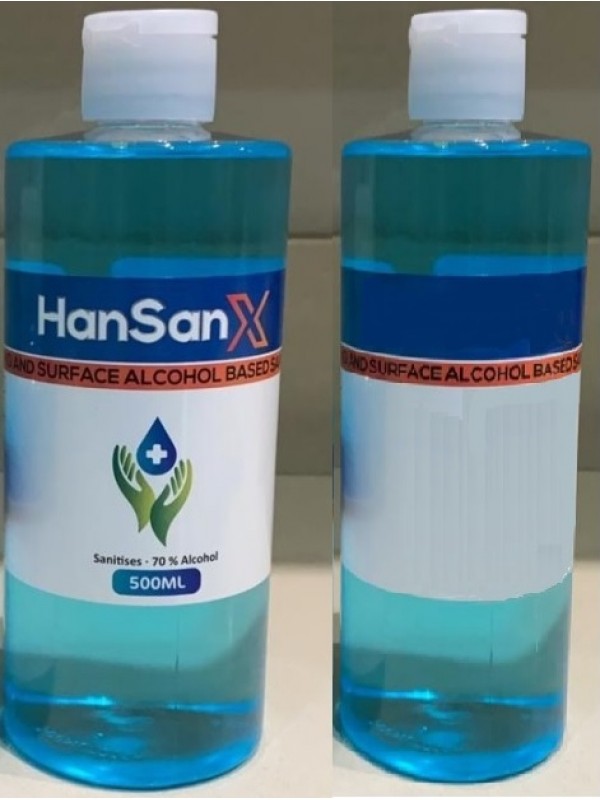 Casey Han SanX 500ml Hand and Surface Alcohol