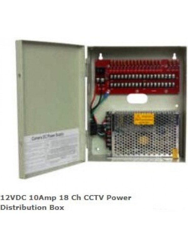 Securnix 12VDC 10Amp 18 Ch CCTV Power