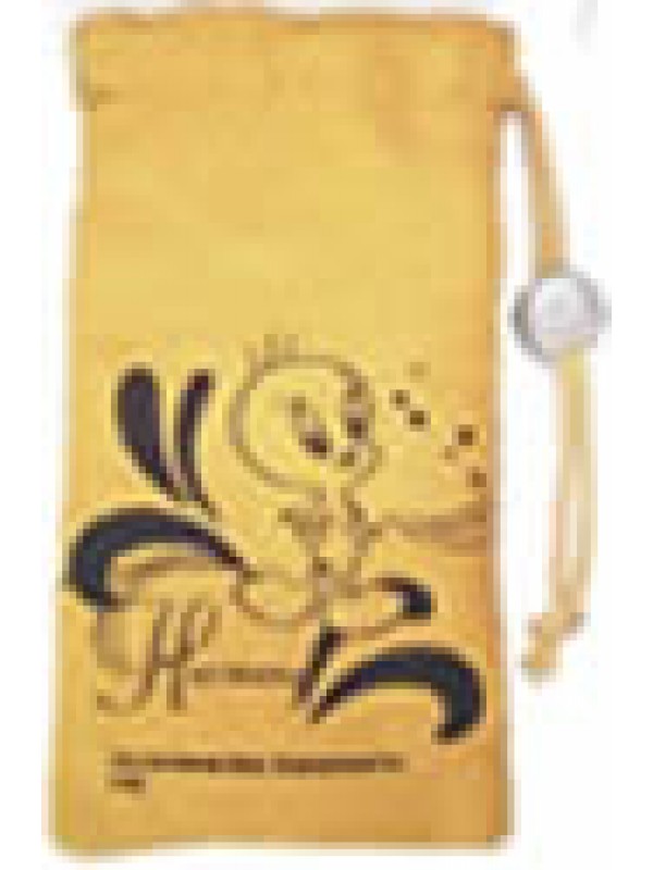 Tweety Cell phone Pouch :MUSTARD