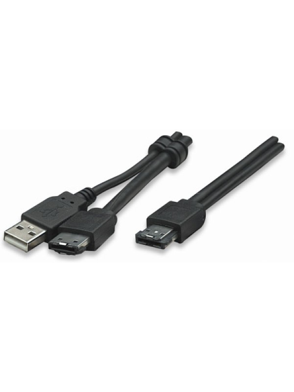 Manhattan eSATA+USB Cable