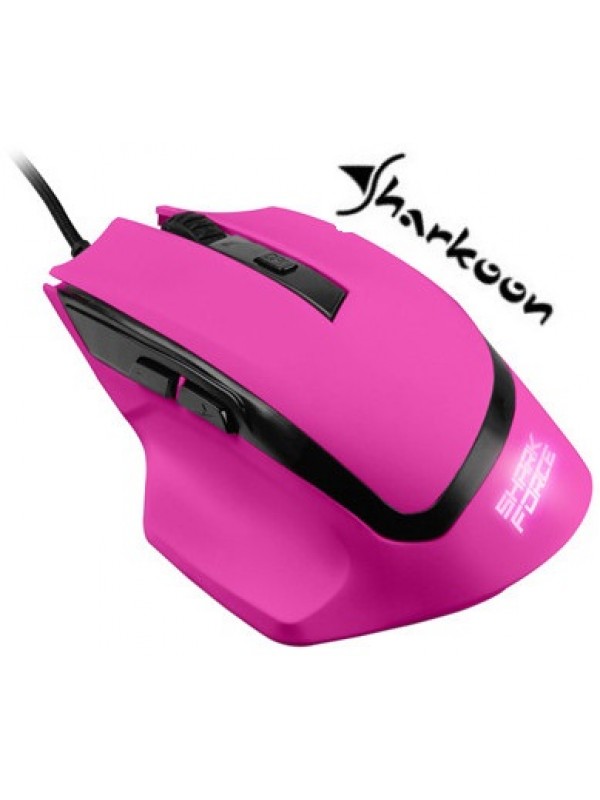 Sharkoon SHARK Force Gaming Optical Mouse: Pink