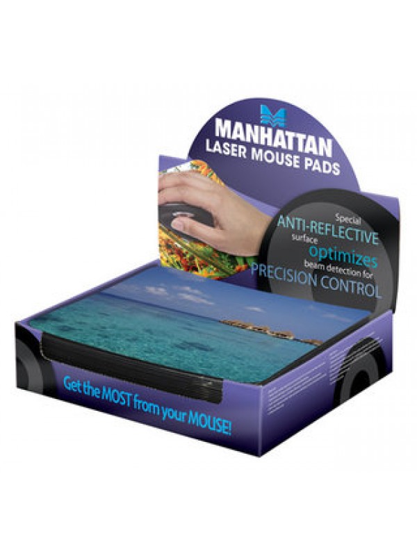 Manhattan Design Laser Mouse Pad