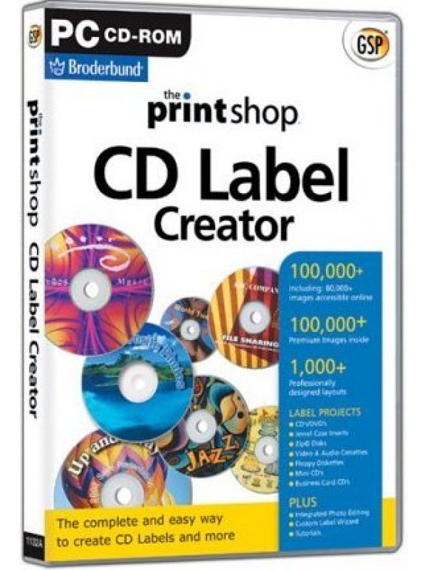 Apex PrintShop CD Label Creator PC
