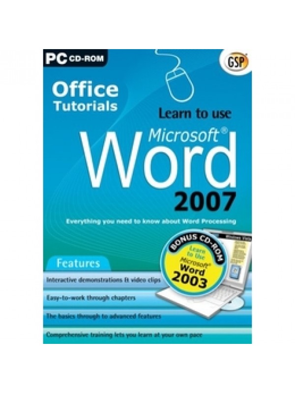 Apex GSP Learn to Use Word 2007 PC