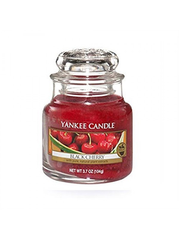 Yankee Candle Black Cherry Small Jar Retail Box
