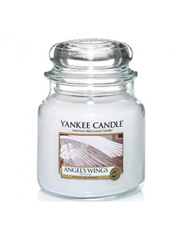 Yankee Candle Angels Wings Medium Jar Retail Box
