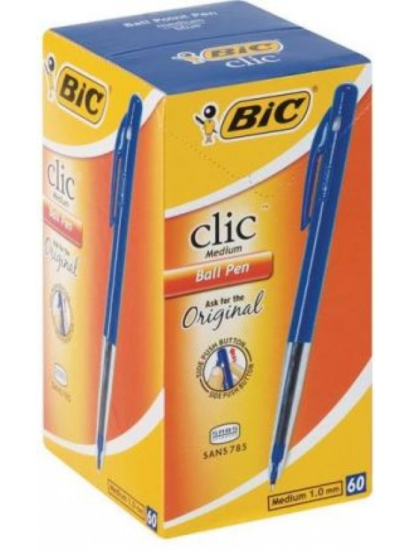 Bic Clic Medium Ballpoint Pen with Retractable