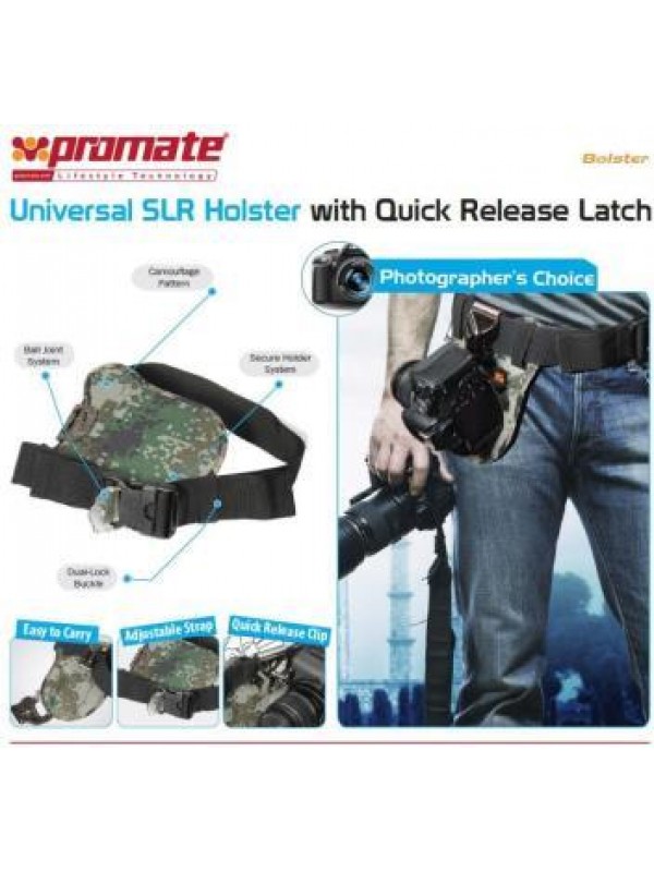 Promate Bolster Universal SLR Holster with Quick