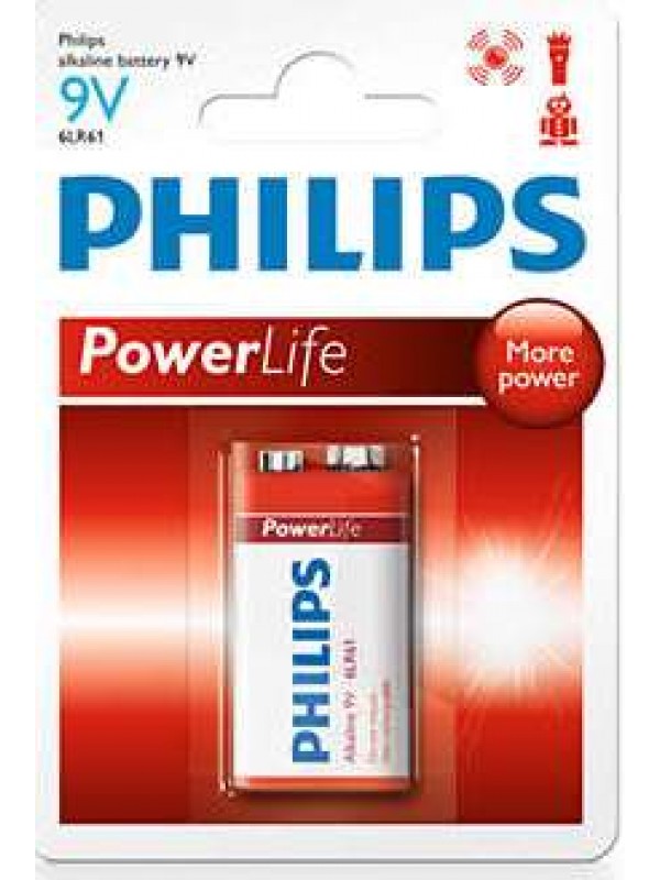 Philips Power Alkaline 6LR61P1B