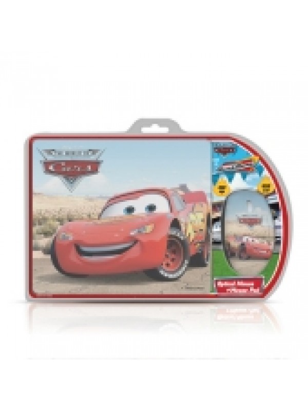 Disney Cars Mouse & Mouse Pad Gift Set