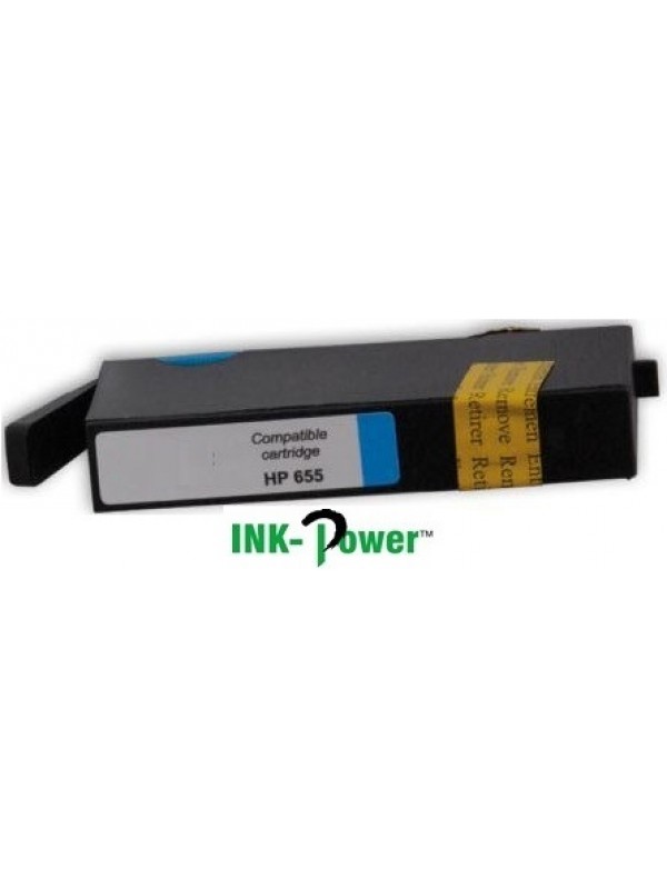 Inkpower Generic for Hp No 655 Cyan Ink Cartridge