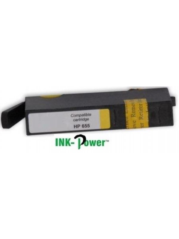 Inkpower Generic for Hp No 655 Yellow Ink