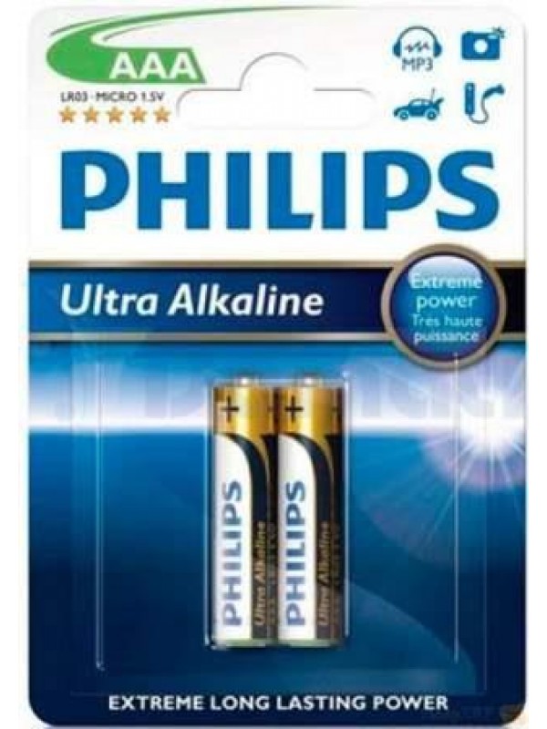 Philips Extreme Power 2 x AAA Size