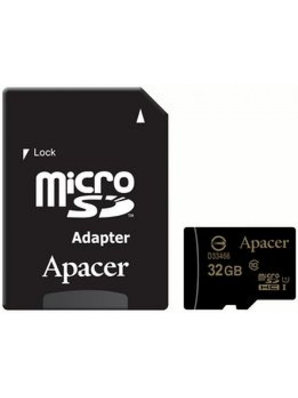 Apacer 32GB Class 10 MicroSD with Adapter